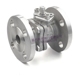 Stainless Steel 2PC Ball Valve, Flange End, Direct Mounting Pad, 150 LB / 300 lb, PN16-40