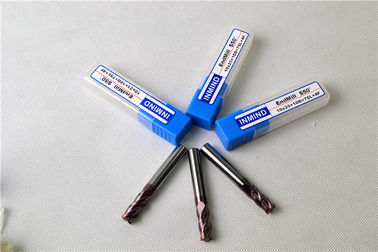 Alat Cutting HRC50 High Precision Penggilingan Empat Flute Lapangan Standard End Mill Tungsten
