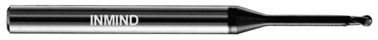 Extra Long Dua Flute Carbide Bola End Mill HRC55 Tungsten Standard Jauh Cutter