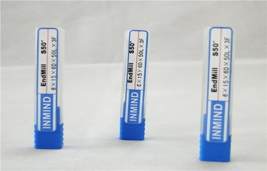 CNC Tapered Bola Hidung End Mill TiAlN Dilapisi Carbide Cutting Tools Untuk Tembaga