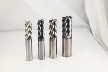CNC Carbide kecepatan tinggi End Mills Cutter TiAlN coating Cutting Alat
