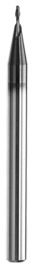 kecepatan tinggi Penggilingan Micro End Mills Standard 2 Flute HR C60 Cutting Alat